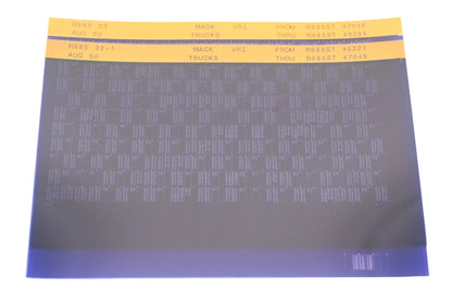 Mack R685 32-1, R685 33 R685ST46321 - R685ST48394 VRI Microfiche Lot of 2 NOS