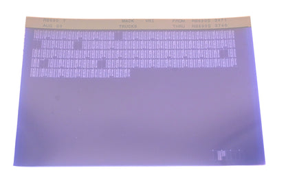 Mack RB690 7 RB690S3471 - RB690S3740 VRI Microfiche NOS