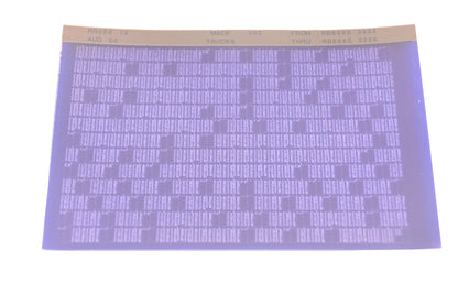 Mack RB688 12 RB688S4954 - RB688S5236 VRI Microfiche NOS