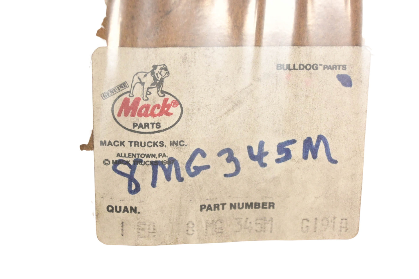 Mack 8MG345M Vent Deflector NOS