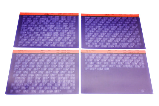 Mack CH613 157, CH157-1, CH613 157-3 CH613118464 - CH613120245 VRI Microfiche Lot of 4 NOS