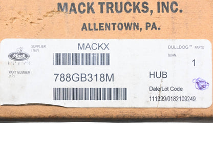 Mack 788GB318M, 25093067 Hub NOS