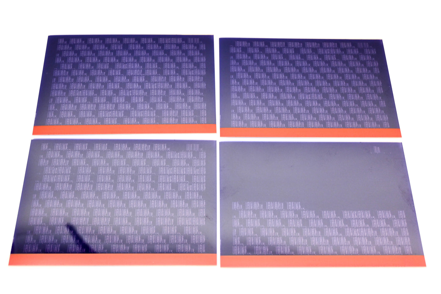 Mack CH613 157, CH157-1, CH613 157-3 CH613118464 - CH613120245 VRI Microfiche Lot of 4 NOS