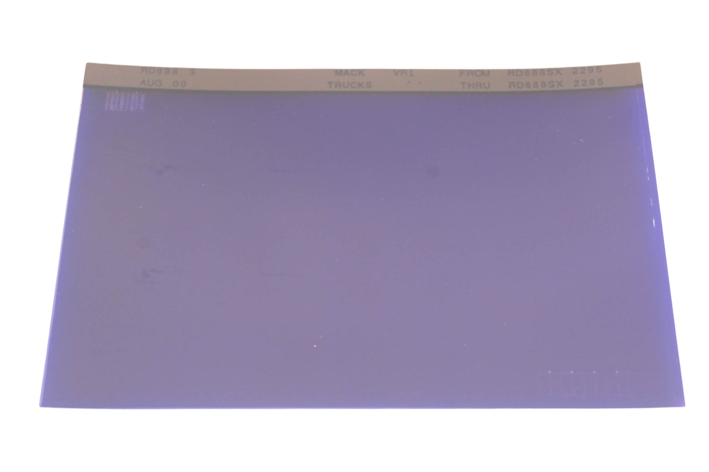 Mack RD888 3 RS888SX2295 VRI Microfiche NOS
