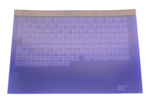 Mack RD694 1 RD694P1001 - RD694S1321 VRI Microfiche NOS
