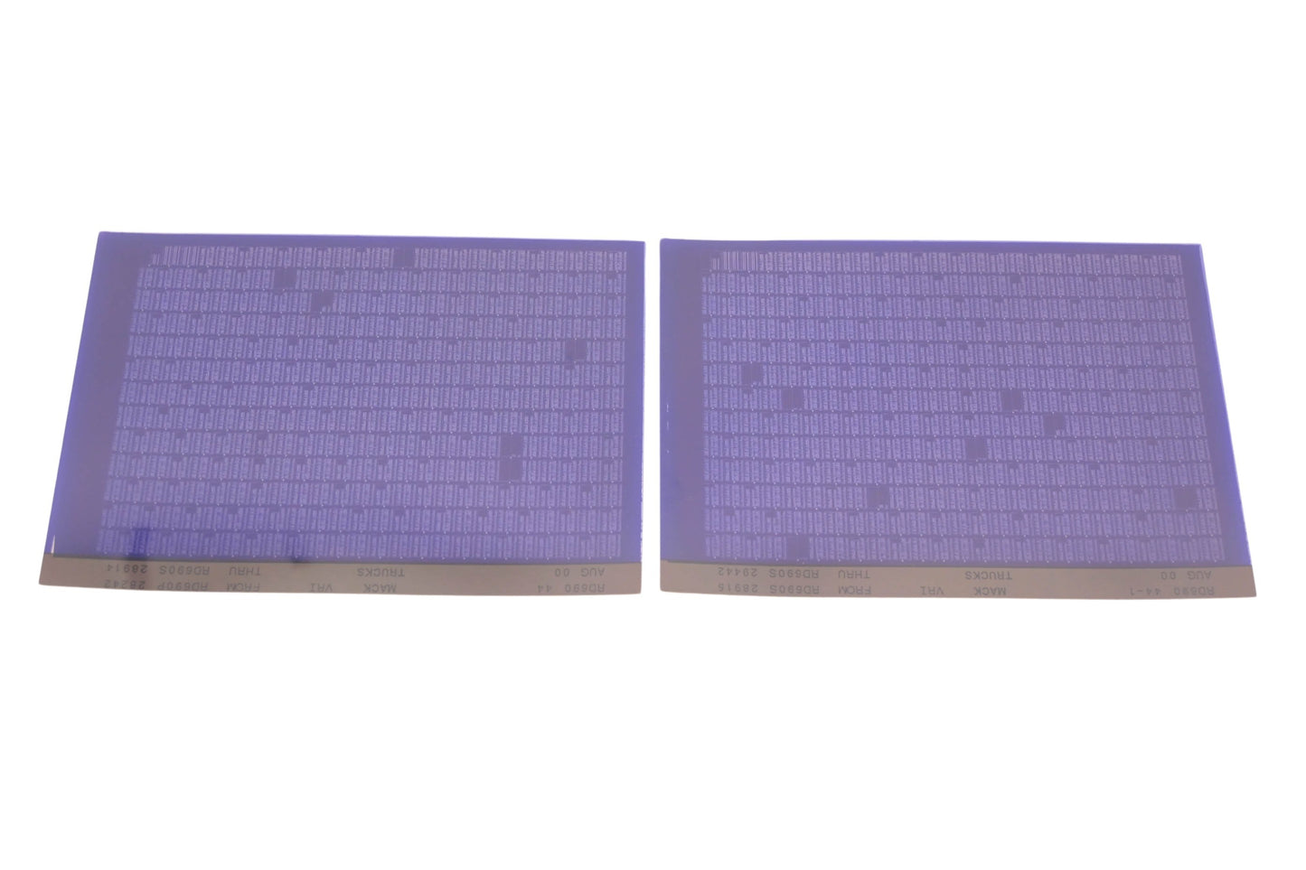 Mack RD690 44, RD690 44-1 RD690P28242 - RD690S29442 VRI Microfiche Lot of 2 NOS