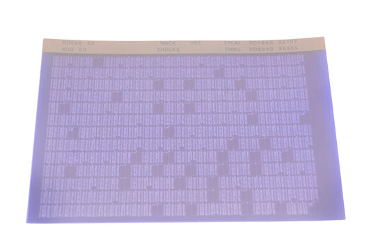 Mack RD688 89 RD688S56105 - RD688S56505 VRI Microfiche NOS