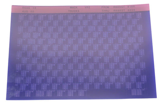 Mack R686 13 R686ST8166 - R688ST8659 VRI Microfiche NOS