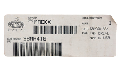 Mack 38MH416 Drive Fan NOS
