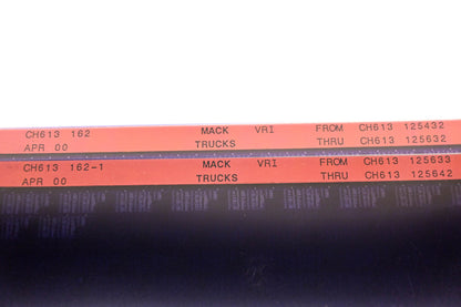 Mack CH613 162, CH613 162-1 CH613125432 - CH613125642 VRI Microfiche Lot of 2 NOS