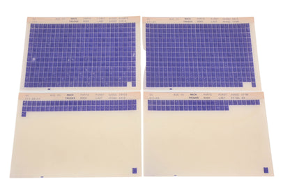 Mack GC011, GC011-00-01, GC11-02 Parts Book 316GC523BP8 - 631GC63 Microfiche Lot of 4 NOS