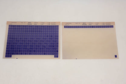 Mack 11GB50000 005, 11GB50000 005-01 Parts Book 11GB52758P1 - 11GB53068P5 Microfiche Lot of 2 NOS