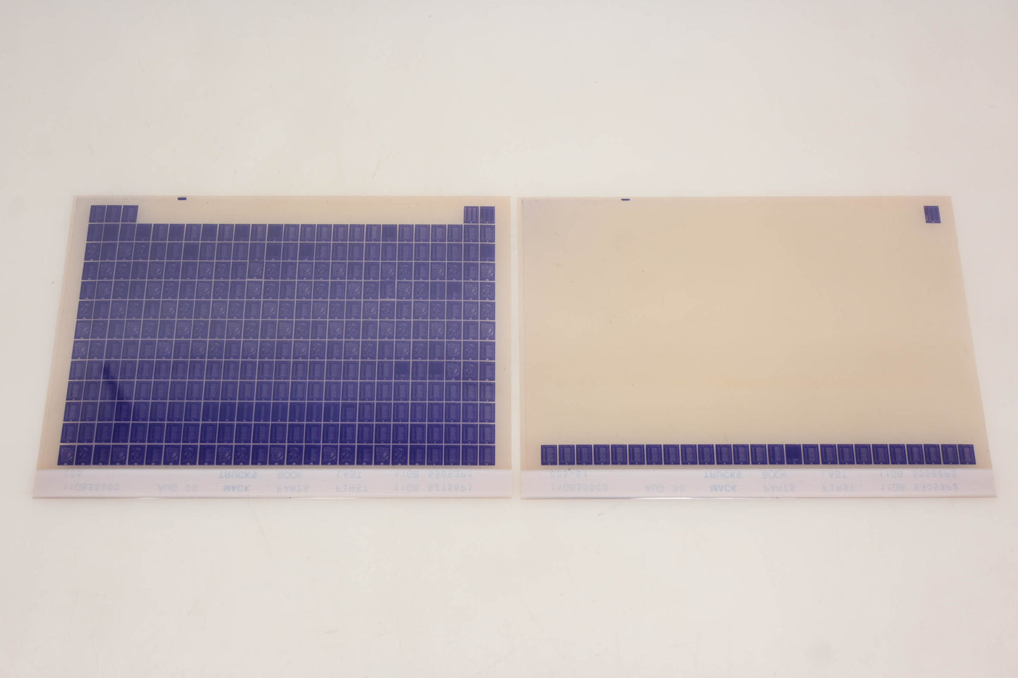 Mack 11GB50000 005, 11GB50000 005-01 Parts Book 11GB52758P1 - 11GB53068P5 Microfiche Lot of 2 NOS