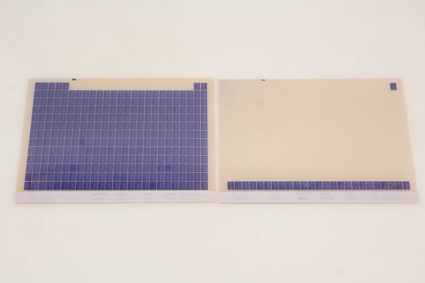 Mack 11GB50000 004, 11GB50000 004-01 Parts Book 11GB52451P1 - 11GB52754P1 Microfiche Lot of 2 NOS