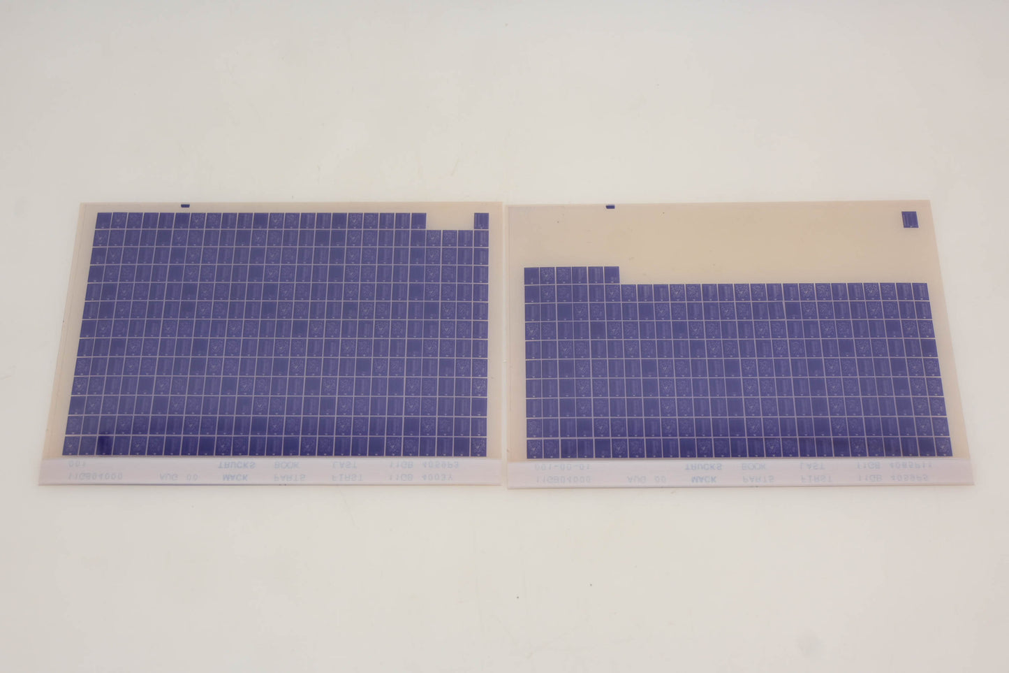 Mack 11GB04000 001, 11GB04000 001-00-01 Parts Book 11GB4003Y - 11GB4085P11 Microfiche Lot of 2 NOS