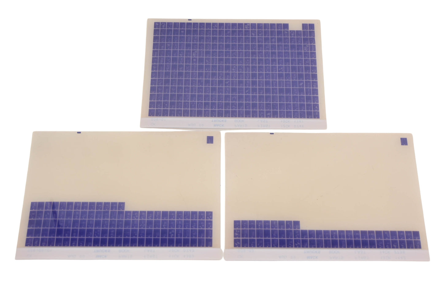 Mack CK006-01, CK006-00-01, CK006-02 Parts Book 11CK4369 - 14CK2736 Microfiche Lot of 3 NOS