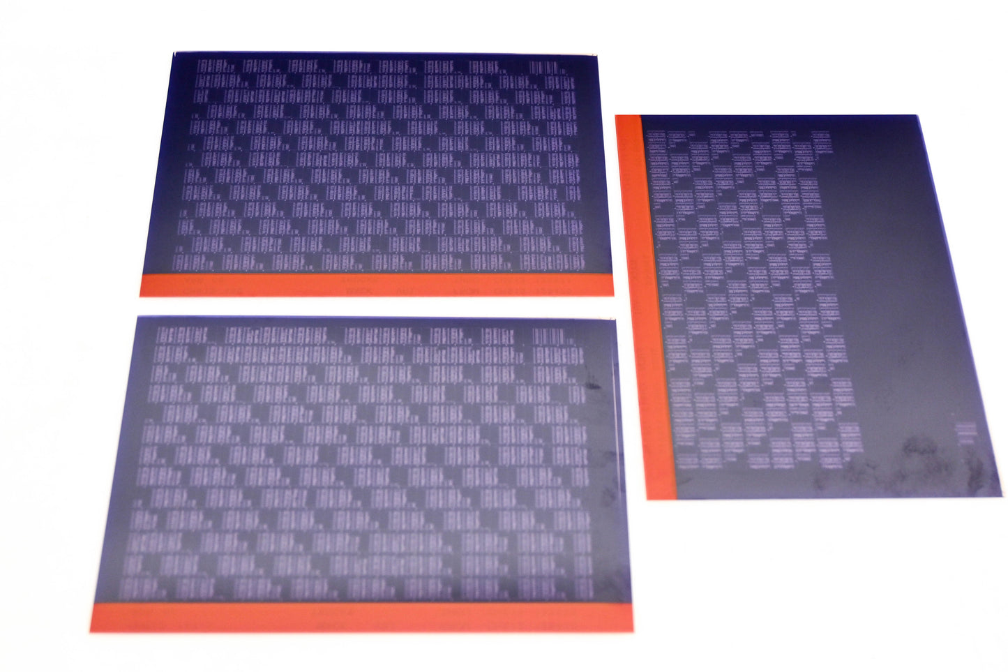 Mack CH613 169, CH613 169-1, CH613 169-2 CH613128420 - CH613129650 VRI Microfiche Lot of 3 NOS