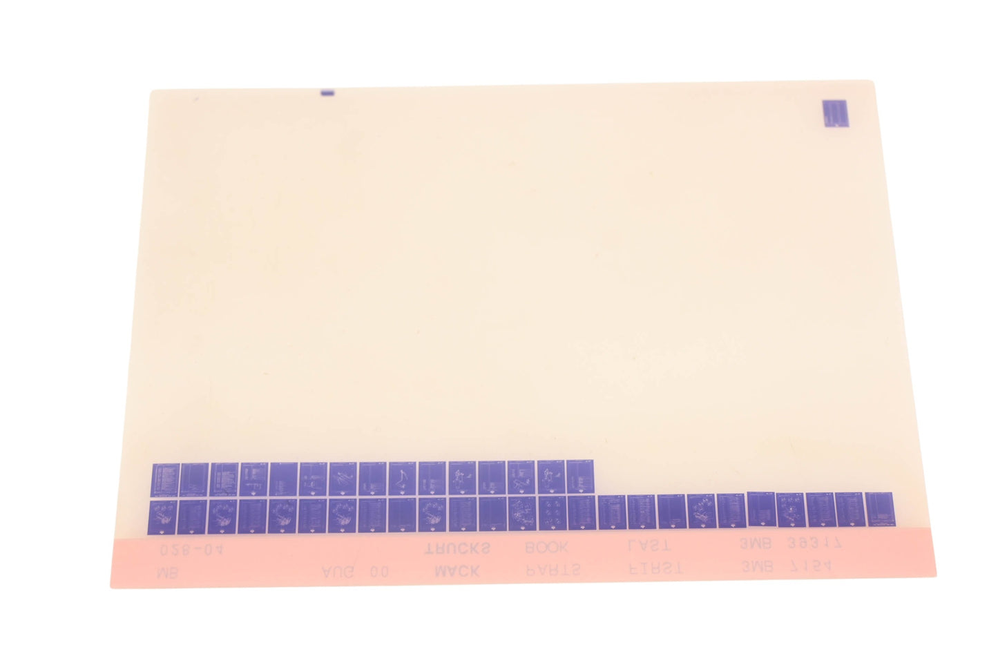 Mack MB028-04 Parts Book 3MB7154 - 3MB39317 Microfiche NOS