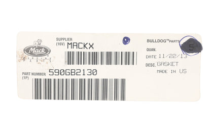 Mack 590GB2130, 20705991 Gasket NOS