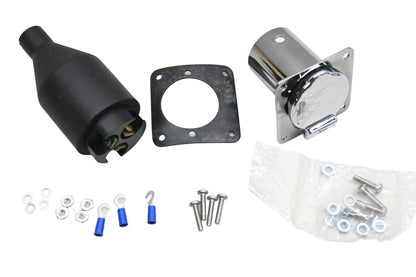 Zerostart 8605688 Weatherproof Field-Wired 120v 4 Hole Receptacle Kit NOS
