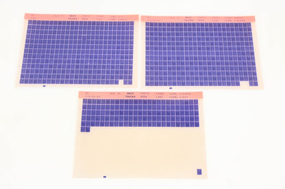 Mack MU018, MU018-00-01, MU018-00-02 Parts Book 34MU313 -105MU31P47 Microfiche Lot of 3 NOS