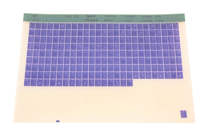 Mack MR044 Parts Book 123MR724 - 134MR71P2 Microfiche NOS