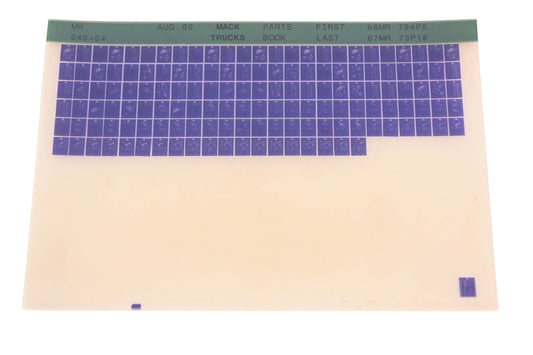 Mack MR040-04 Parts Book 66MR794P5 - 67MR73P18 Microfiche NOS