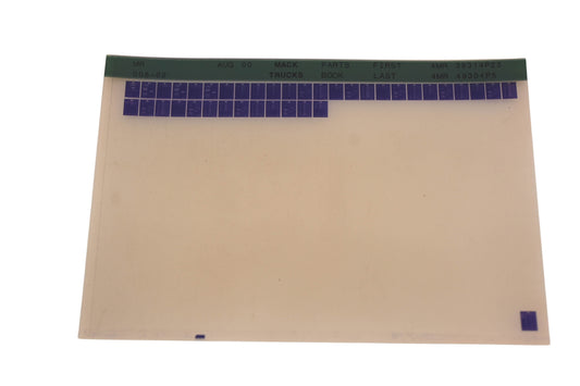 Mack MR006-02 Parts Book 4MR39314P25 -4MR49304P5 Microfiche NOS
