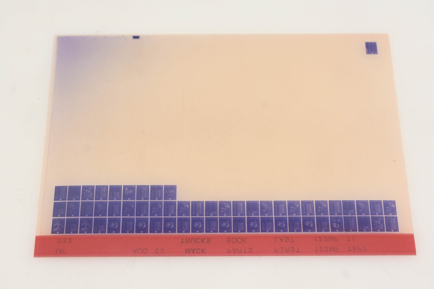 Mack MF033 Parts Book 122MF79P7 - 123MF71 Microfiche NOS