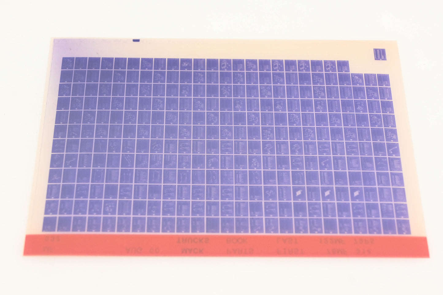 Mack MF032 Parts Book 769MF314 - 122MF79P5 Microfiche NOS