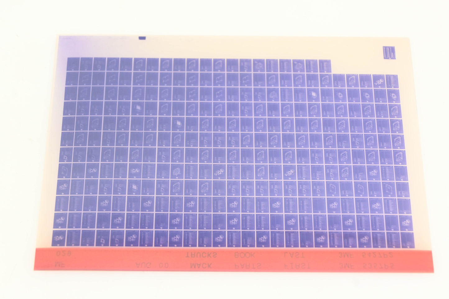 Mack MF029 Parts Book 3MF5357P5 - 3MF5427P2 Microfiche NOS