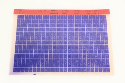 Mack ME030 Parts Book 29ME74P80 - 37ME72P18 Microfiche NOS