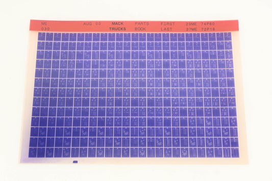 Mack ME030 Parts Book 29ME74P80 - 37ME72P18 Microfiche NOS