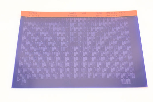Mack DM609 1 DM609SX1435 - DM609SX2621 VRI Microfiche NOS