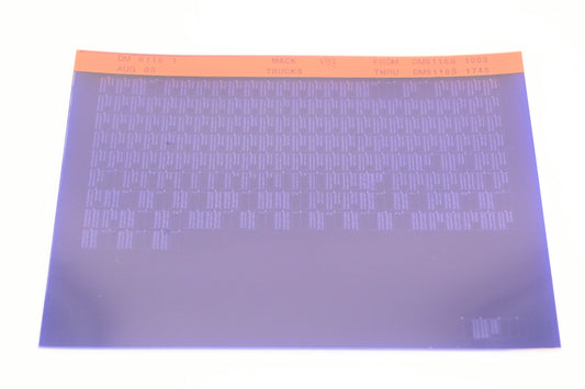 Mack DM6116 1 DM6116S1003 - DM6116S1745 VRI Microfiche NOS