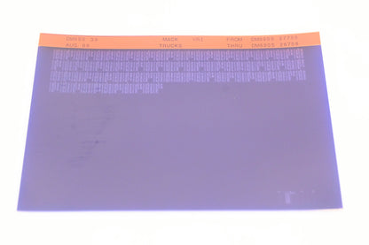 Mack DM690 39 DM690S27755 - DM690S26708 VRI Microfiche NOS