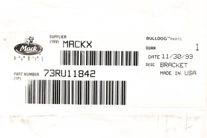 Mack 73RU11842 Upper Rear Hinge Bracket NOS