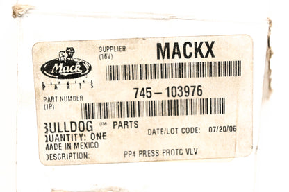 Mack 745-103976, 745103976, T-296829 Bendix Air Brake Check Valve NOS