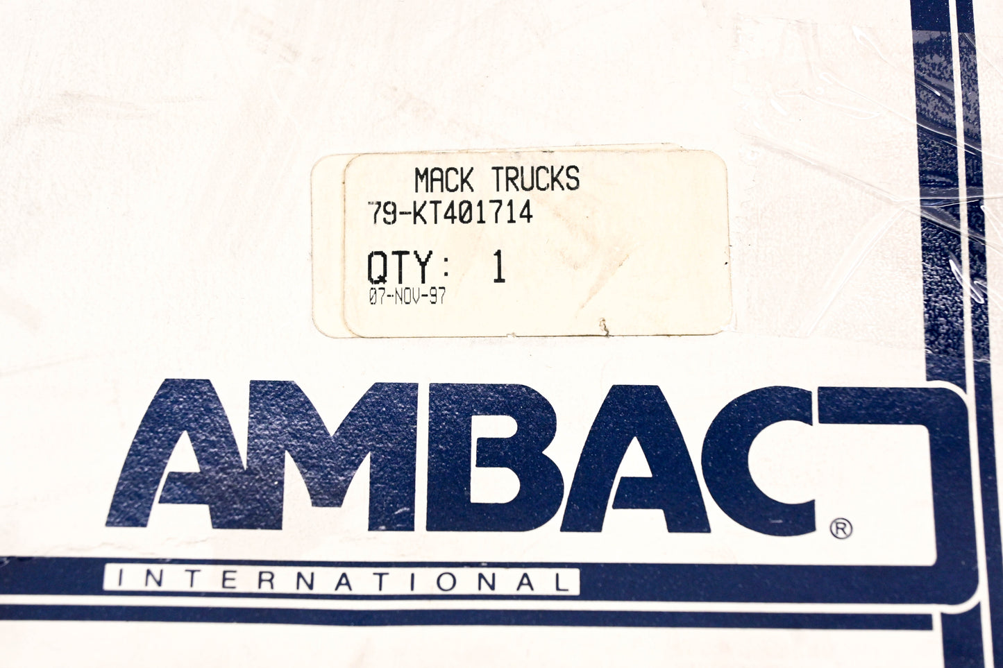 Mack 79-KT401714, 79KT401714 Ambac Injection Pump Gasket Kit NOS