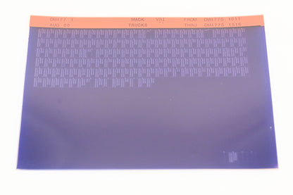 Mack DM477 1 DM477S1011 - DM477S1516 VRI Microfiche NOS