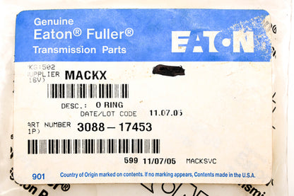 Mack 3088-17453 Eaton Fuller O-Ring NOS