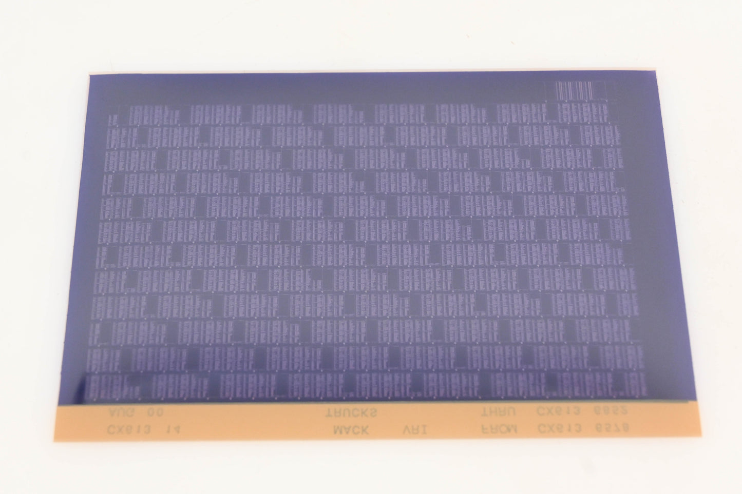 Mack CX613 14 CX6136578 - CX6136852 VRI Microfiche NOS