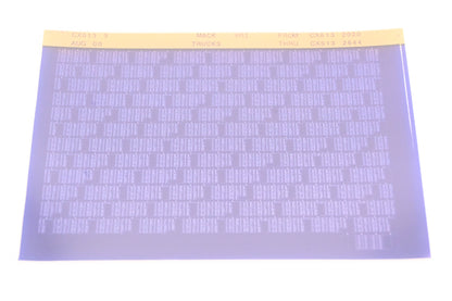 Mack CX613 3 CX6132020 - CX6132644 VRI Microfiche NOS