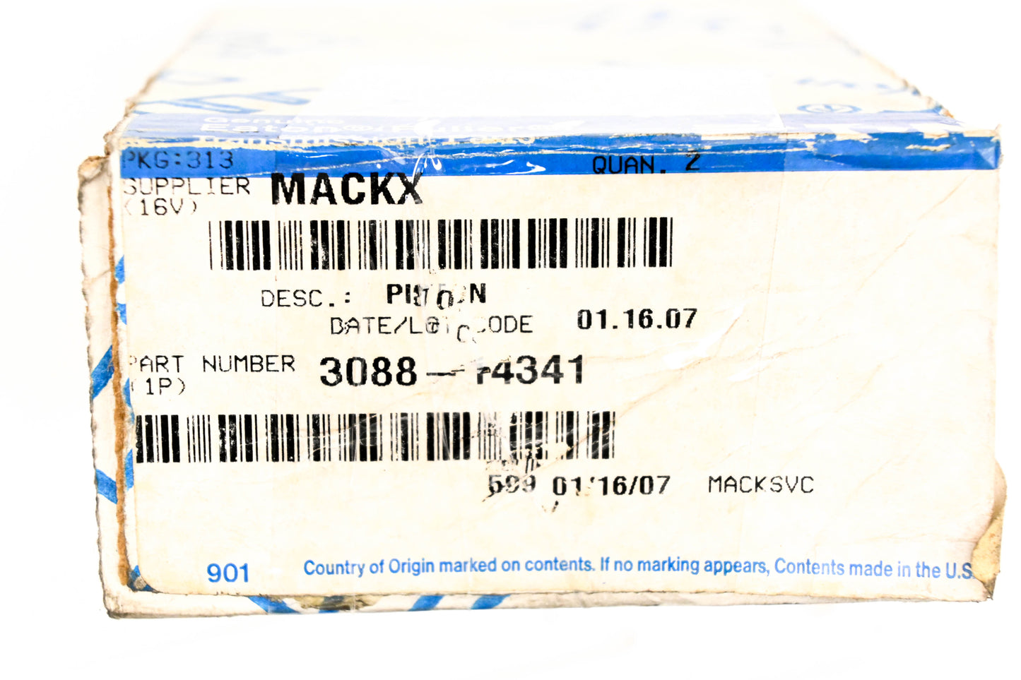 Mack 3088-14341 Eaton Fuller Piston NOS