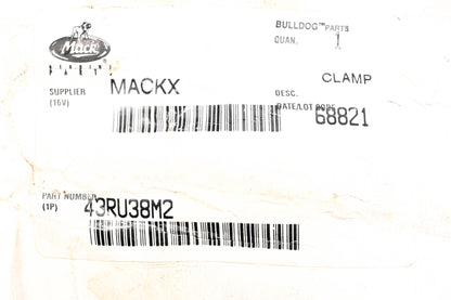 Mack 43RU38M2 J-Hook Clamp NOS