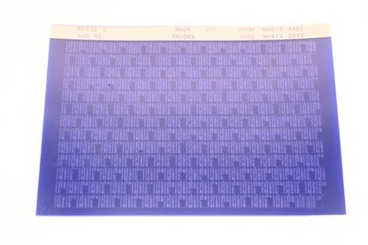Mack MH613 2 MH6131427 - MH6132052 VRI Microfiche NOS
