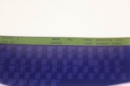 Mack MC686F 2 MC686FCS1249 - MC686F10396 VRI Microfiche NOS