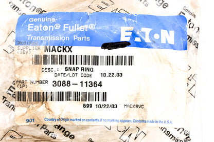 Mack 3088-11364 Retainer Ring NOS