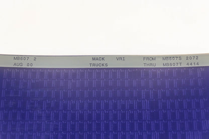 Mack MB607 2 MB607S2072 - MB607T4414 VRI Microfiche NOS