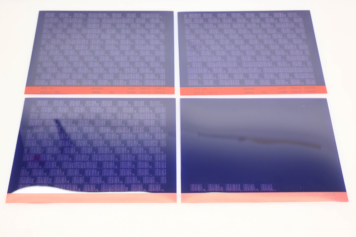 Mack CH613 169, CH613 169-2, CH613 169-3 CH613128420 - CH613129650 VRI Microfiche Lot of 4 NOS